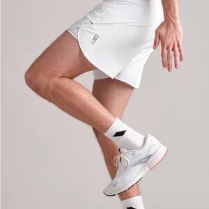 Rhone NWT Mens Extra Mile 5” Shorts Lined White Performance Stretch size XXL